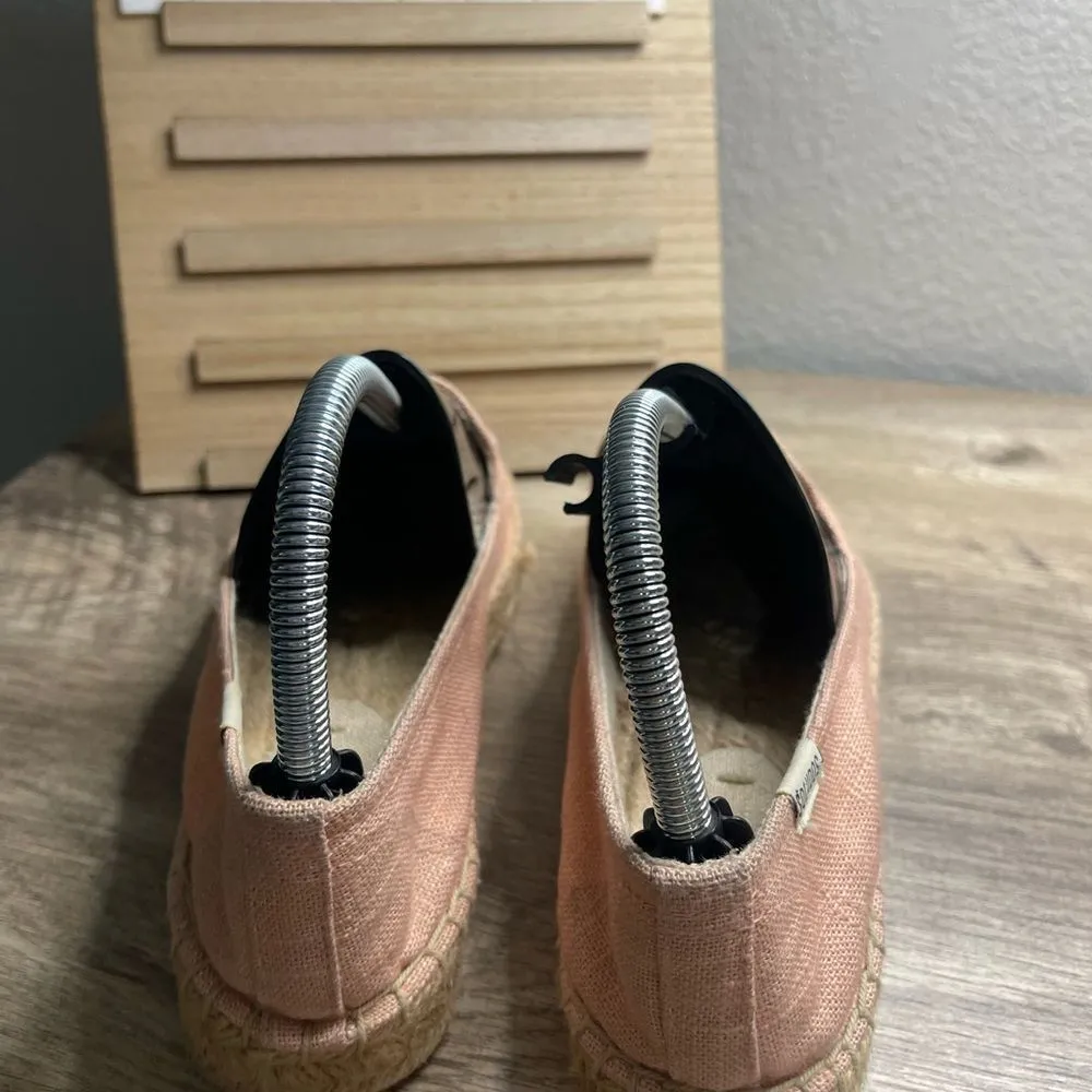 Soludos Dusty Rose Ciao Bella Espadrille Slip Ons - Image 5
