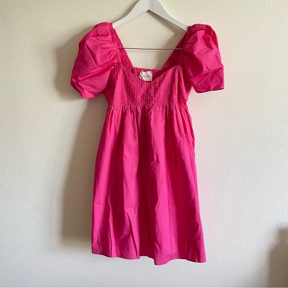 Tuckernuck Hyacinth House French Fuchsia Mini Dress - Image 3