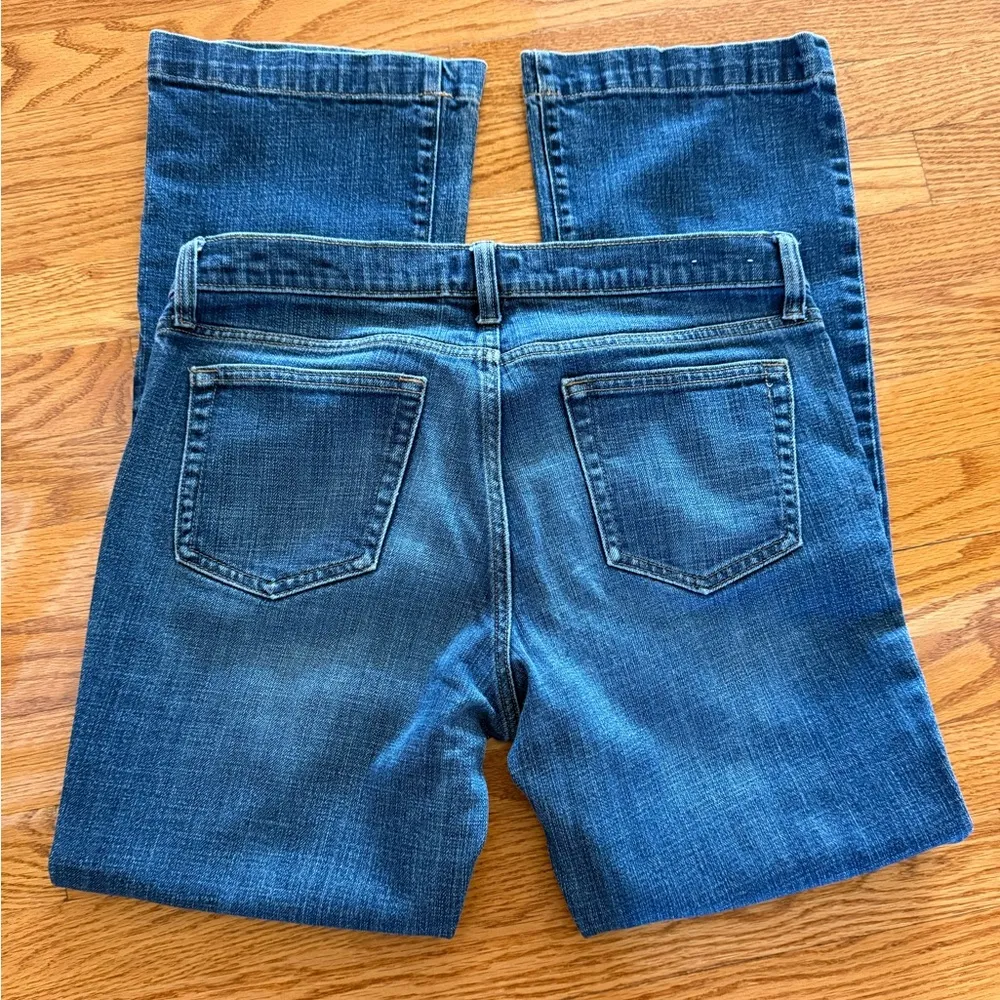 GAP 1969 Women’s Vintage Long & Lean Wide Leg Denim Jeans in Medium Blue 30R - Image 8