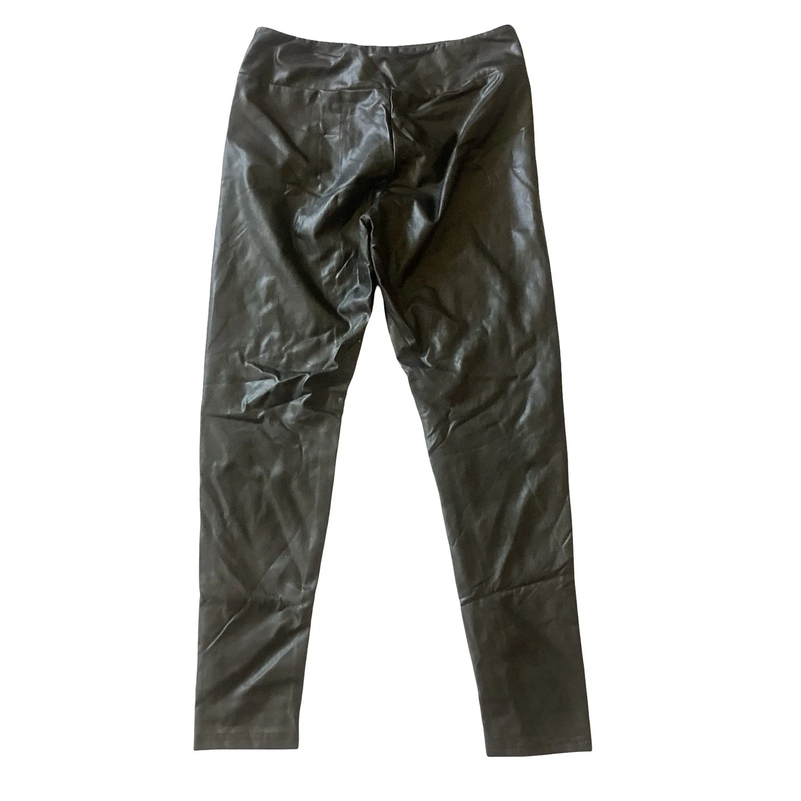 Forever 21 Vegan Leather High Rise Leggings - Image 8