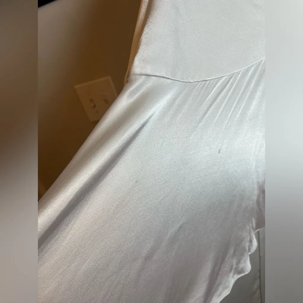 Bardot Sorella Halter Dress in Orchid White - Image 10