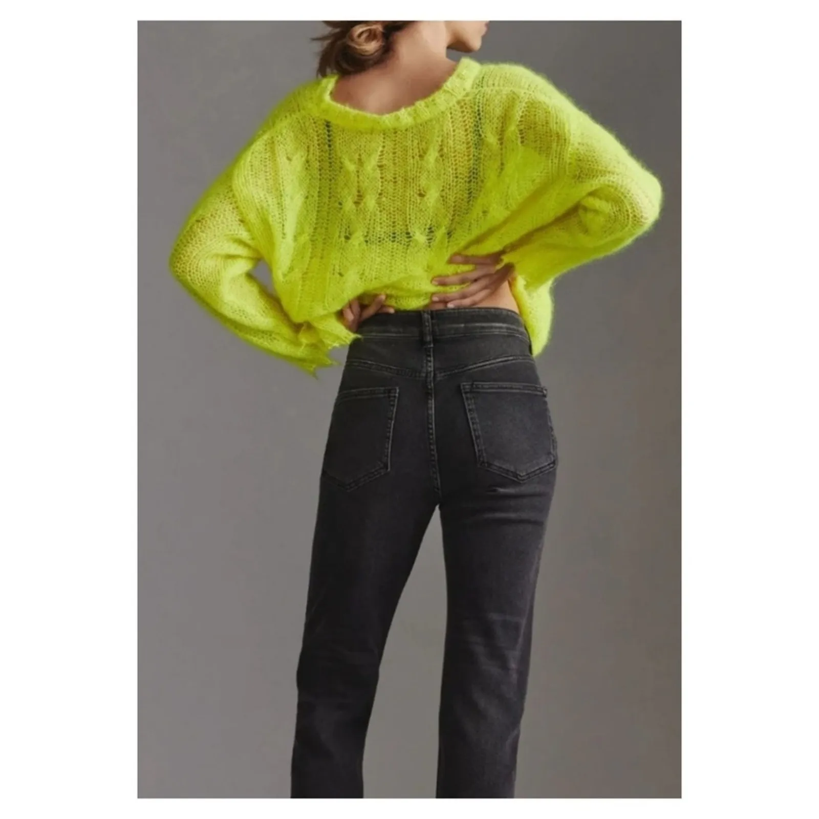 Anthropologie‎ Pilcro Gem High Rise Straight Leg Jeans 25 - Image 8