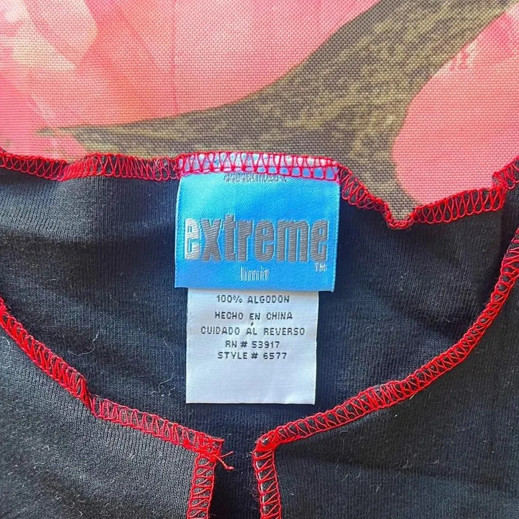 los angeles angels baseball y2k vintage dead stock lace up short sleeve fitted tshirt  - Image 8