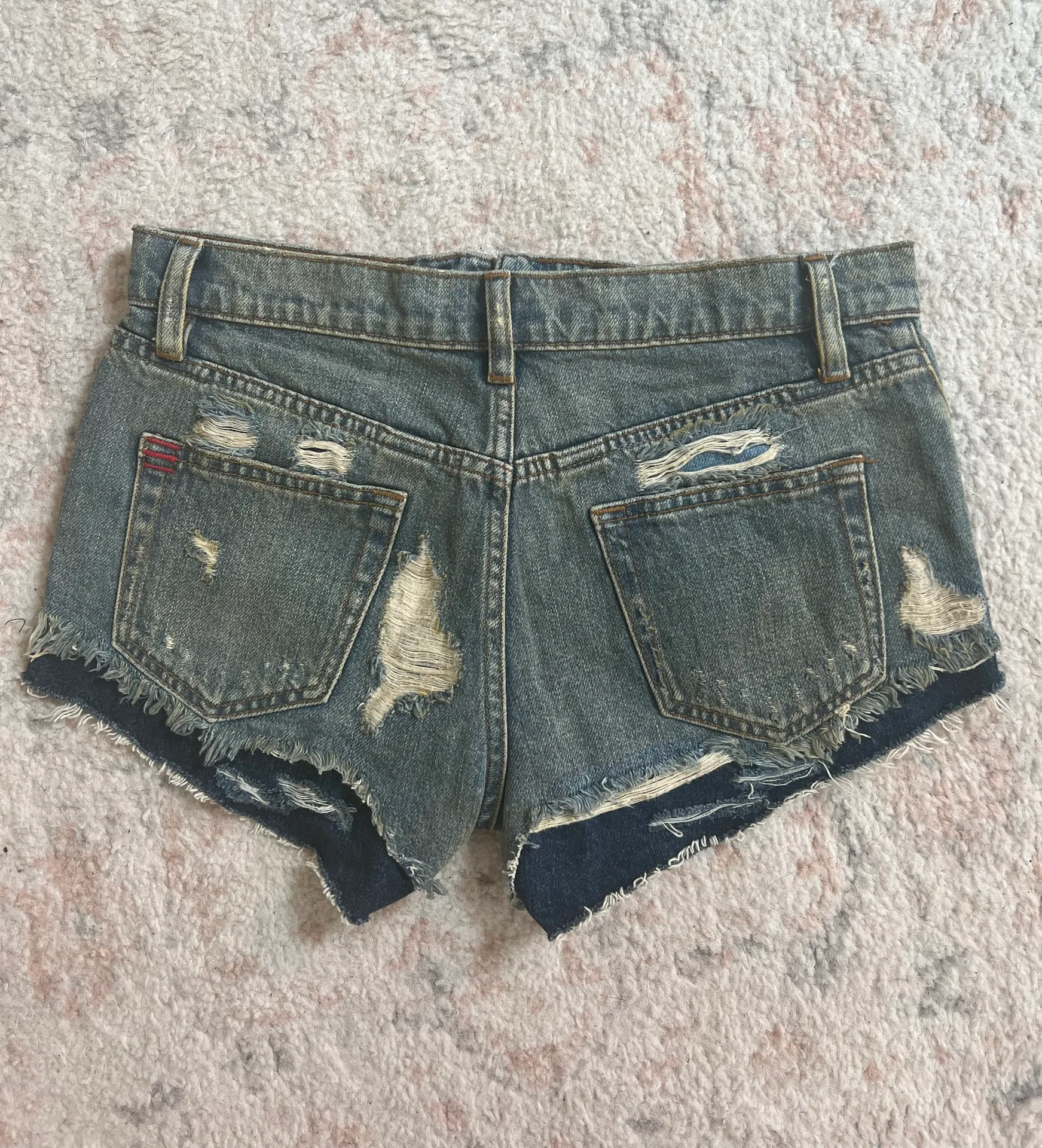 Boyfriend Low Rise Jean Shorts - Image 2