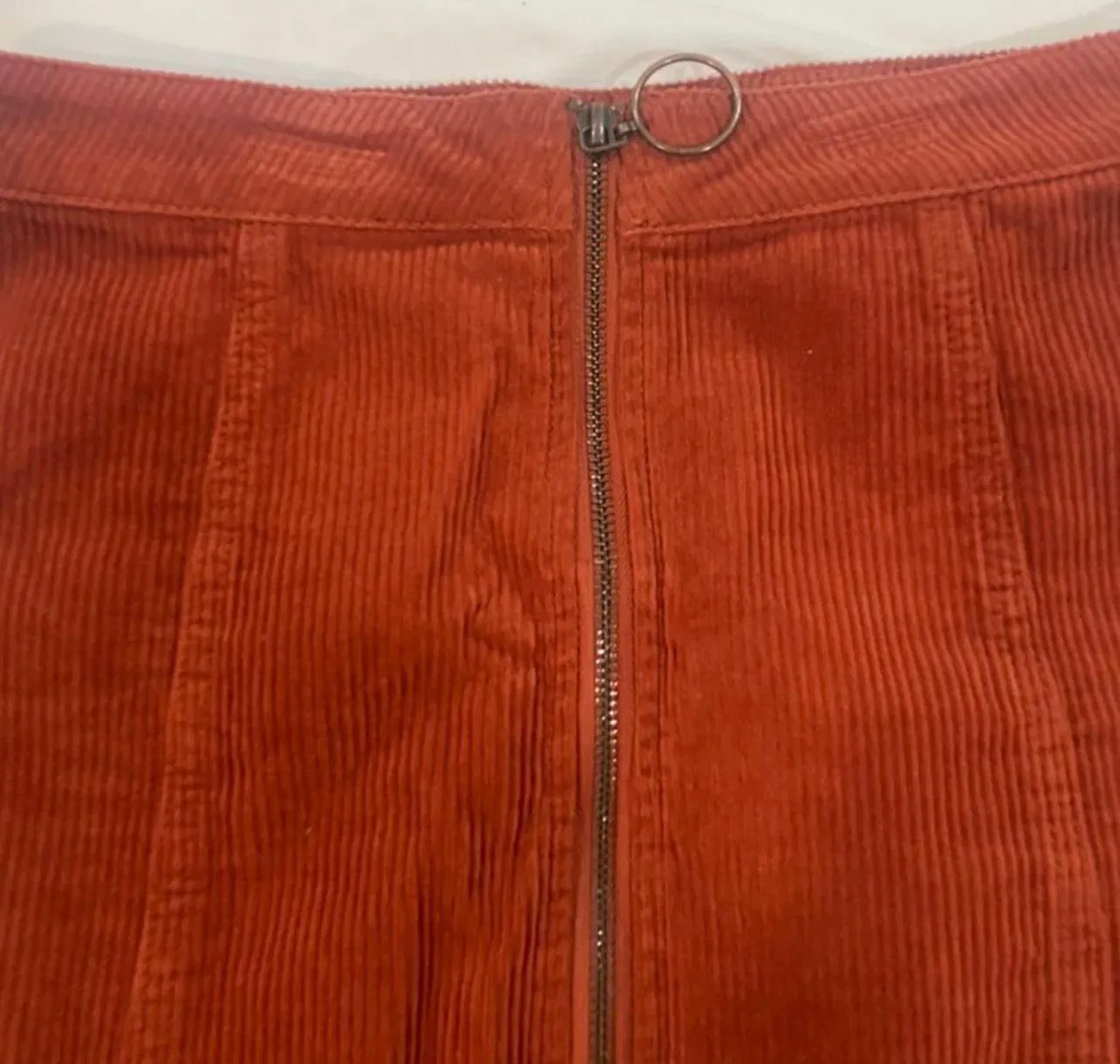 Zip Mini Skirt - Image 3