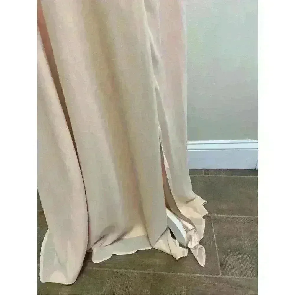 NWT LULUS Aim for amour champagne halter maxi dress, medium. NWT - Image 7