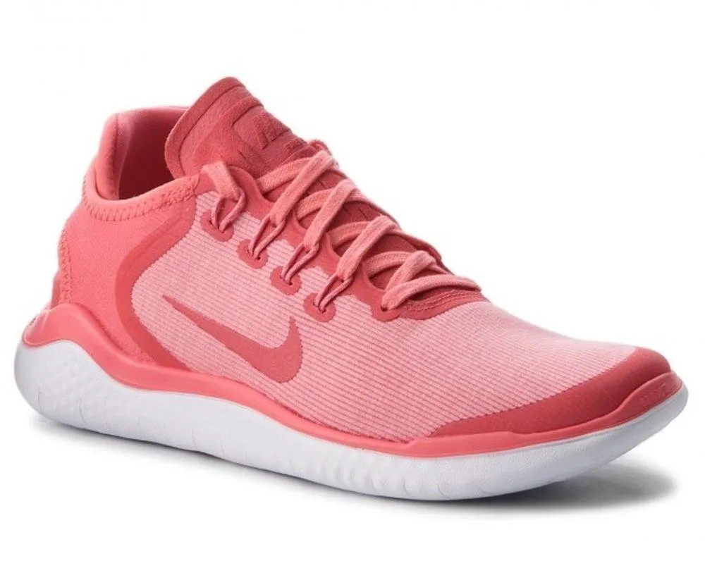 Nike Womens Free Run Sun Running Shoes Sz 9.5 Athletic Sea Coral Pink - Image 2