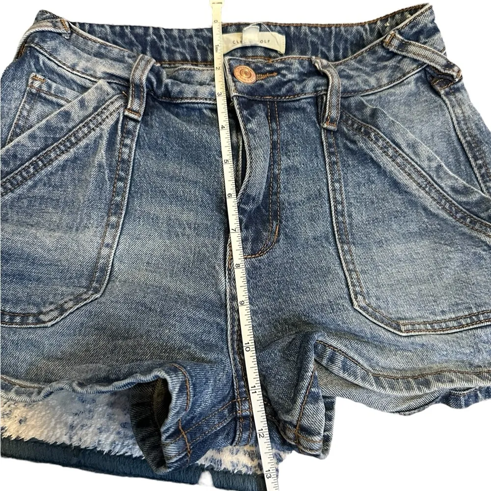 Cleo + Wolf Women’s Jeans Shorts Size 25 - Image 6