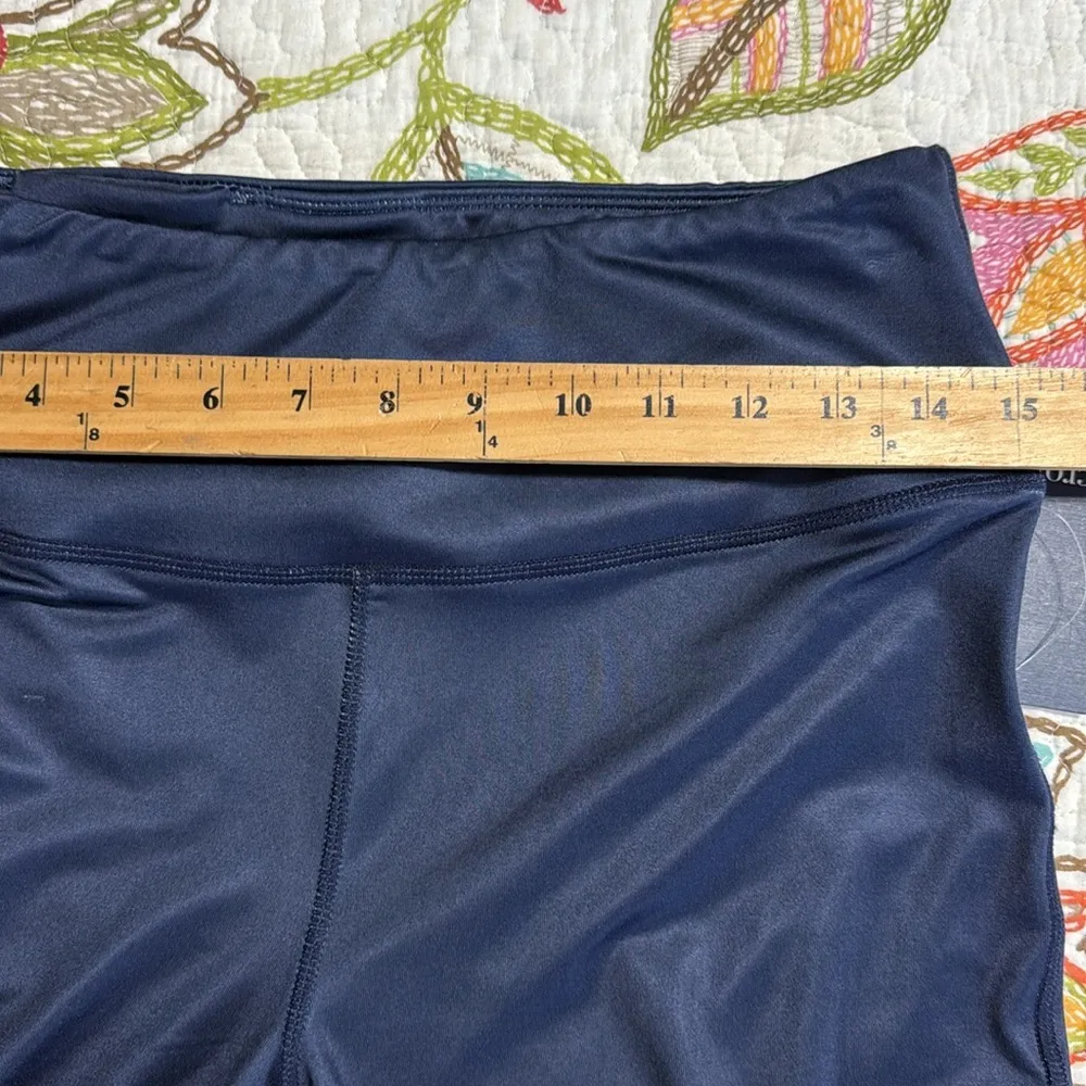 Crown & Ivy women’s size medium navy rainbow tie dye lounge leggings skinny fit - Image 7