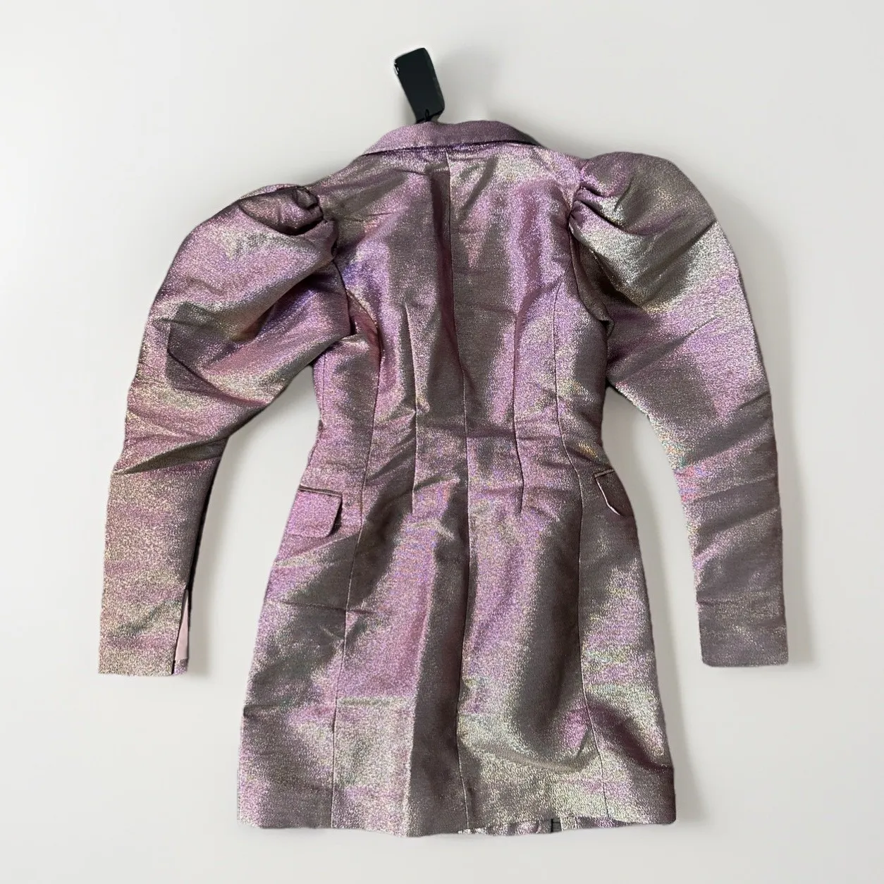 NEW Rotate Birger Christensen Fonda Metallic Puff - Image 9