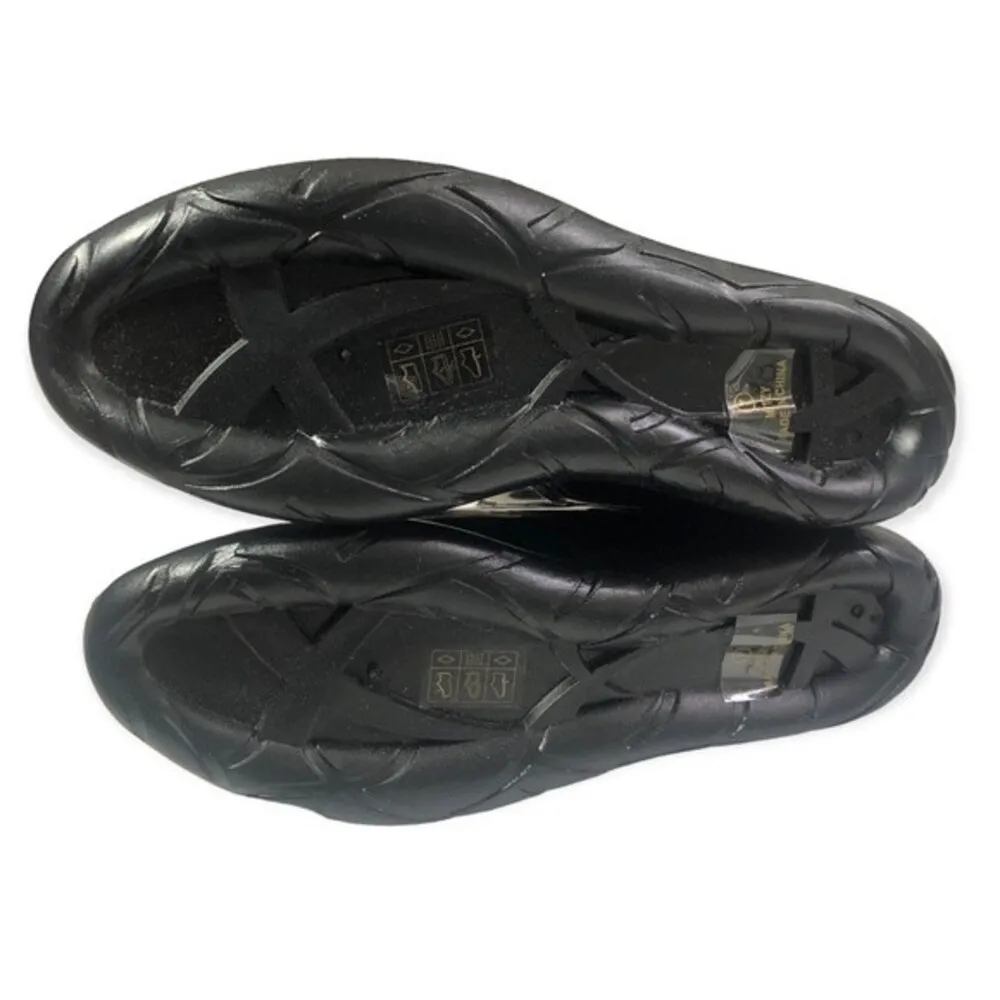 Catherine Malandrino Mitzy Black Ankle Rain Boots - Image 6