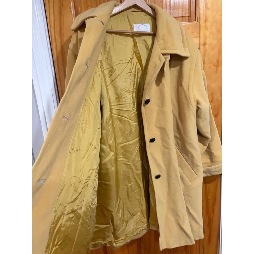 Bogner Camel Wool Coat Swing A - Image 3