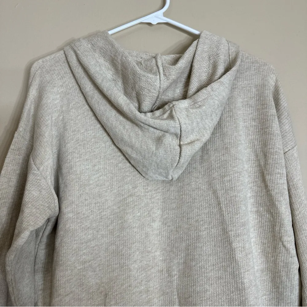 Fall Michael Michael Kors Cream knit Pullover Hoodie Sweater Womens Size M Size M - Image 6