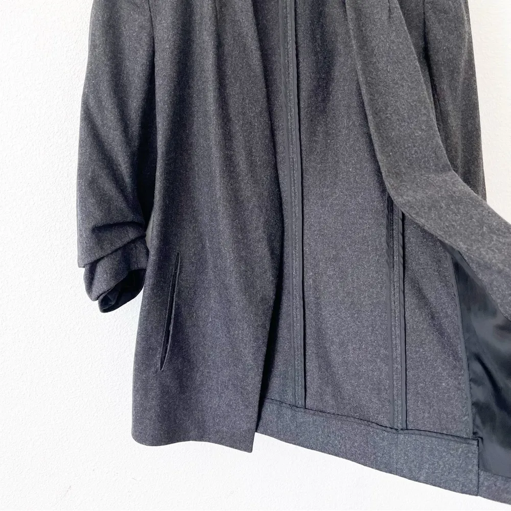 Aritzia Babaton New Power Blazer in Heather Charcoal - Image 5