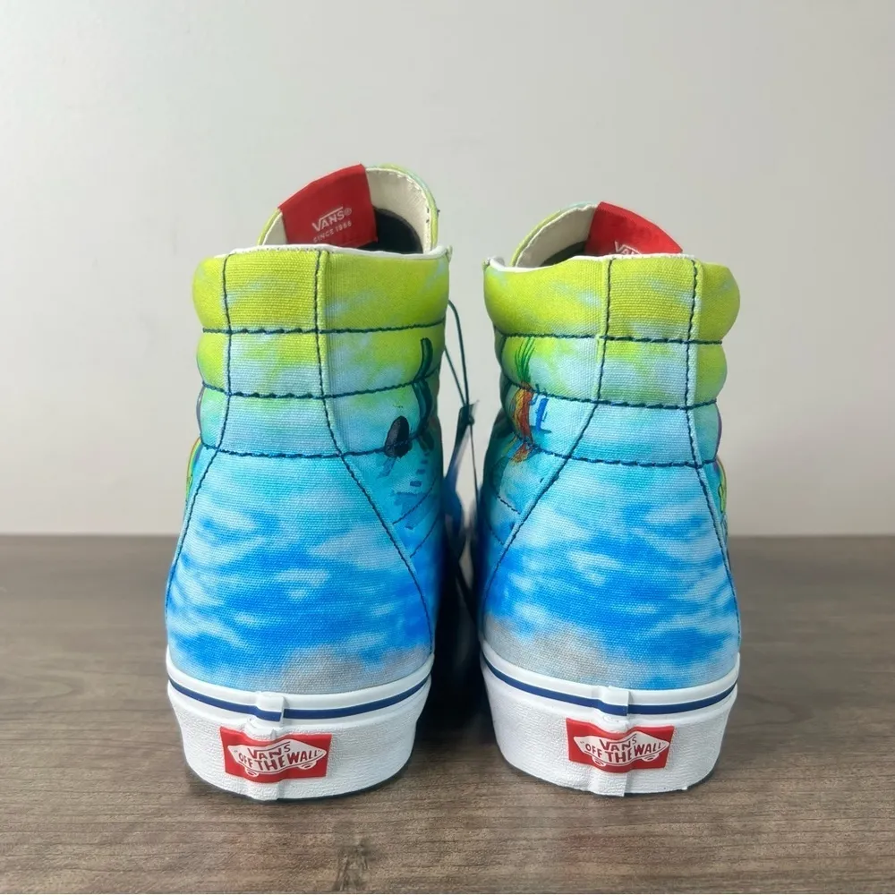 Vans Sk8-HI DX SpongeBob SquarePants Imaginaaation Shoe Size 10.5 or 12 #B1303 - Image 5