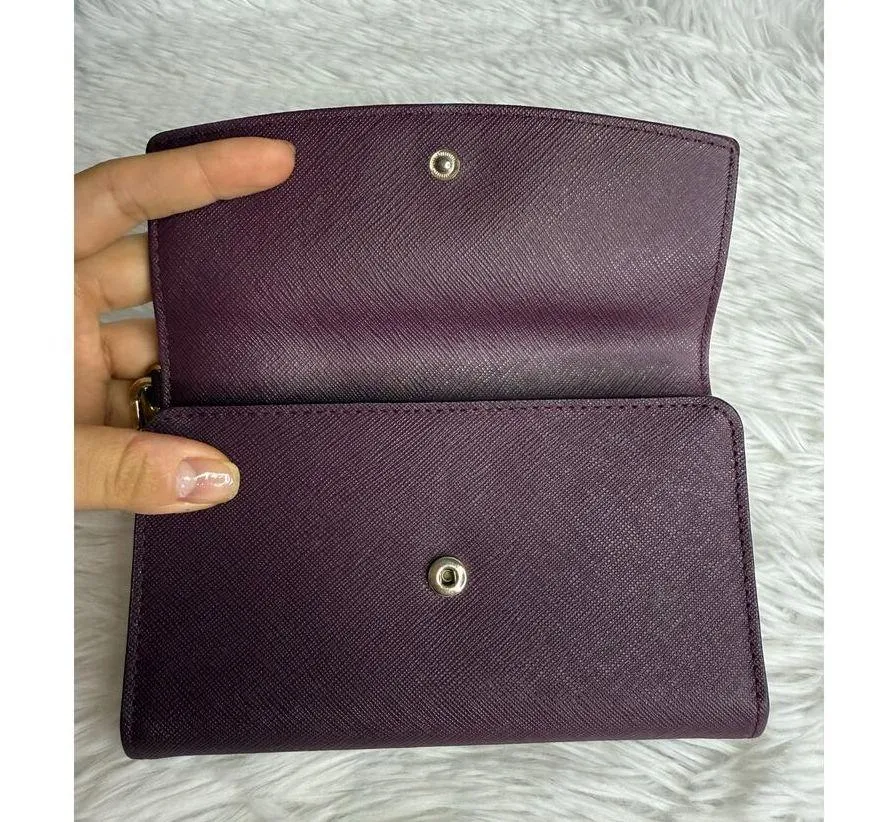 Kate Spade New York Burgundy Wallet Wristlet - Image 5