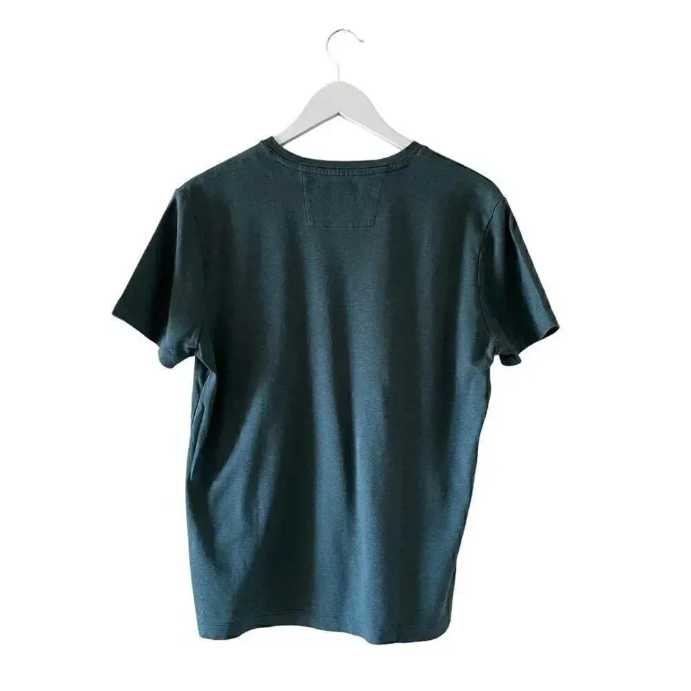 EAC Luxury Solid Green Short Sleeves Cotton V - Image 8