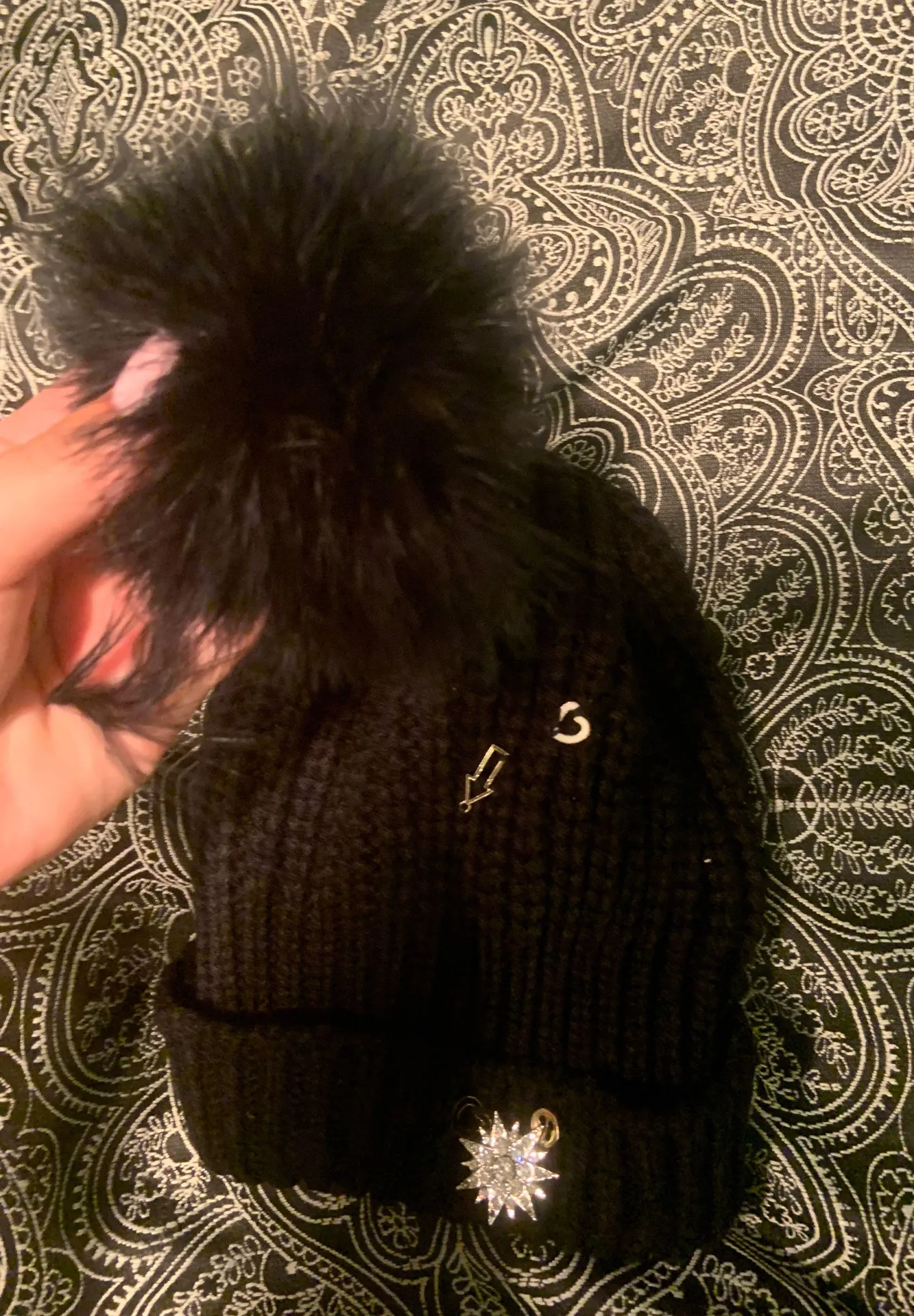 Beanie Hat Black - Image 2