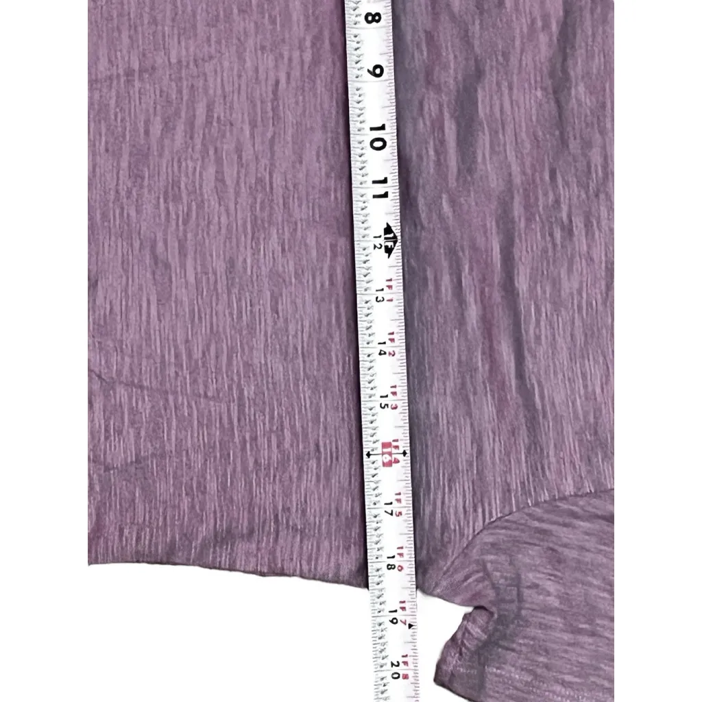 Altar d State V Neck Straps Purple Short Sleeve T Shirt Size M‎ Cozy Athleisure - Image 5