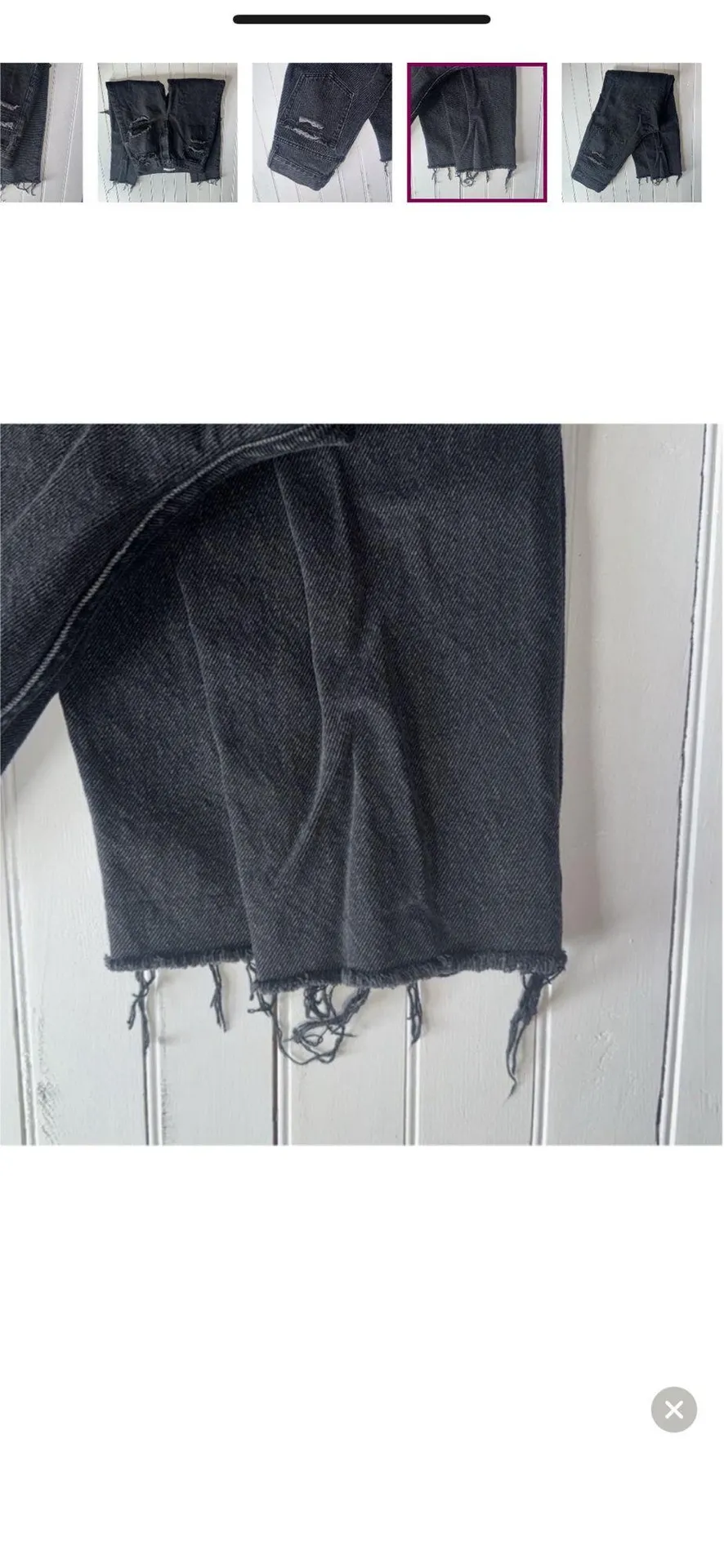 PacSun Ultra High Rise Slim Jeans Black Size 27 - Image 2