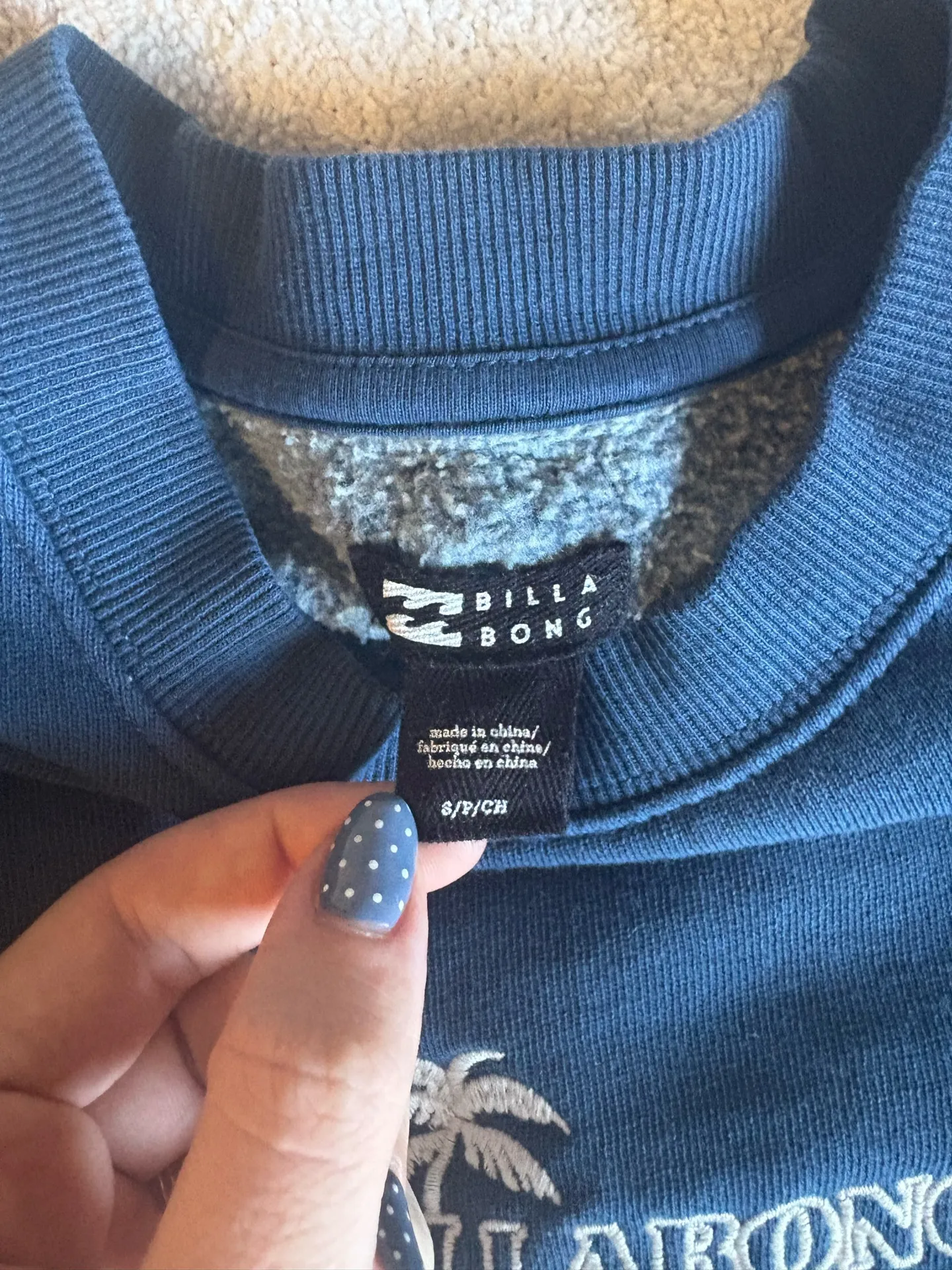 Billabong Crewneck Sweatshirt Oversized - Image 2