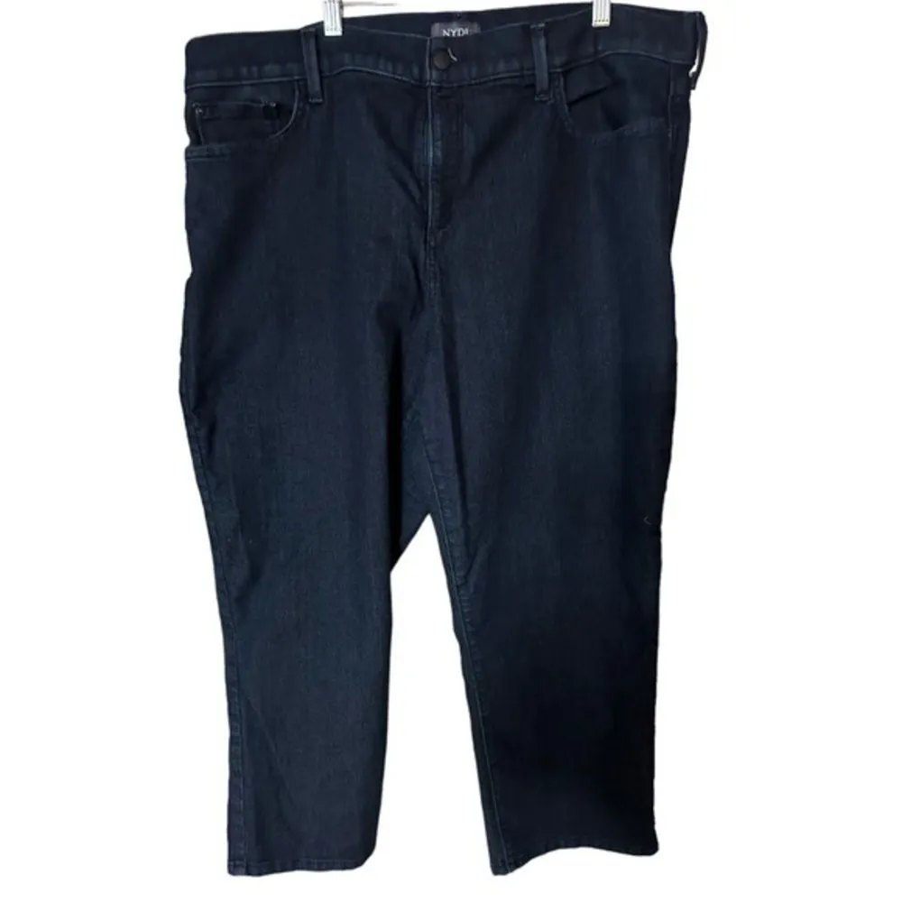 NYDJ Marilyn Straight Capri Jeans in Cool‎ Embrace - Rhapsody Size 20 - Image 4