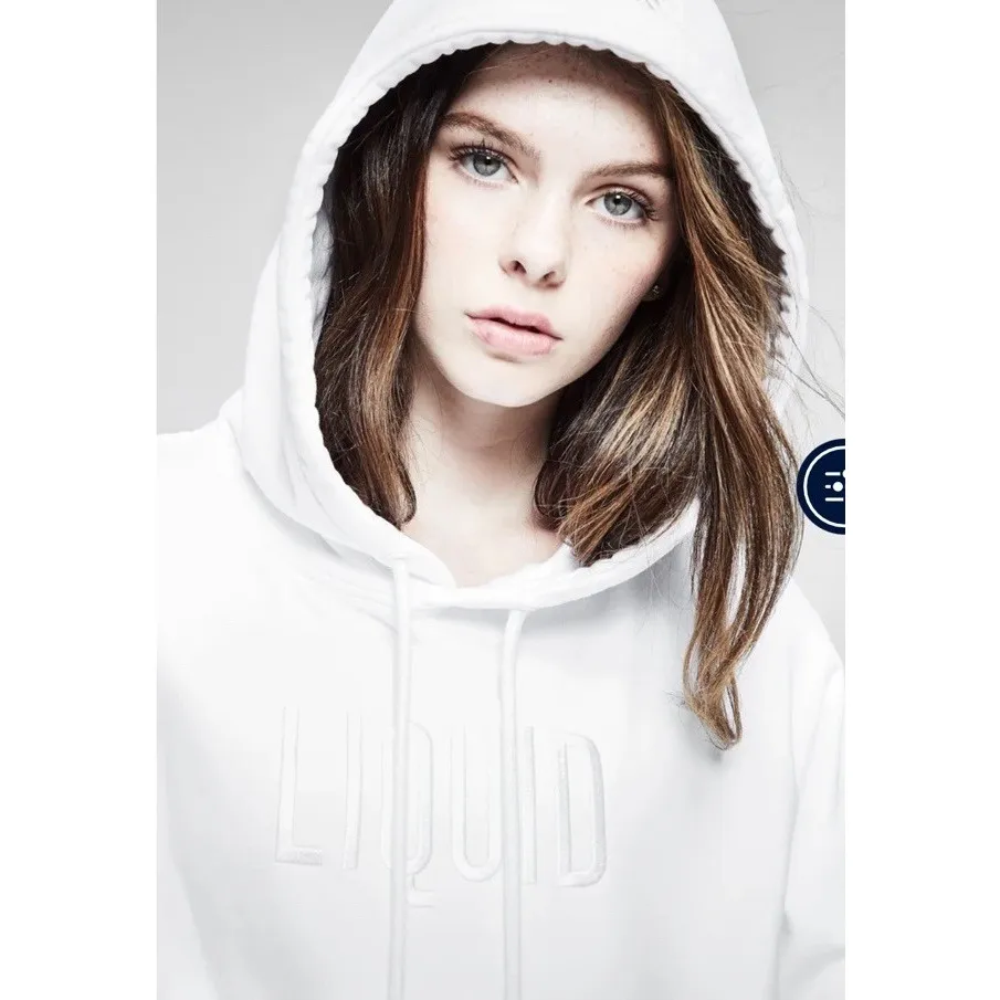 NWT Team Liquid DREAMSCAPE‎ PULLOVER HOODIE Sz S Heavy Weight White - Image 2