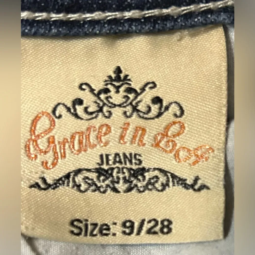 Grace in LA Jeans Blue Jeans size 9/28 - Image 3
