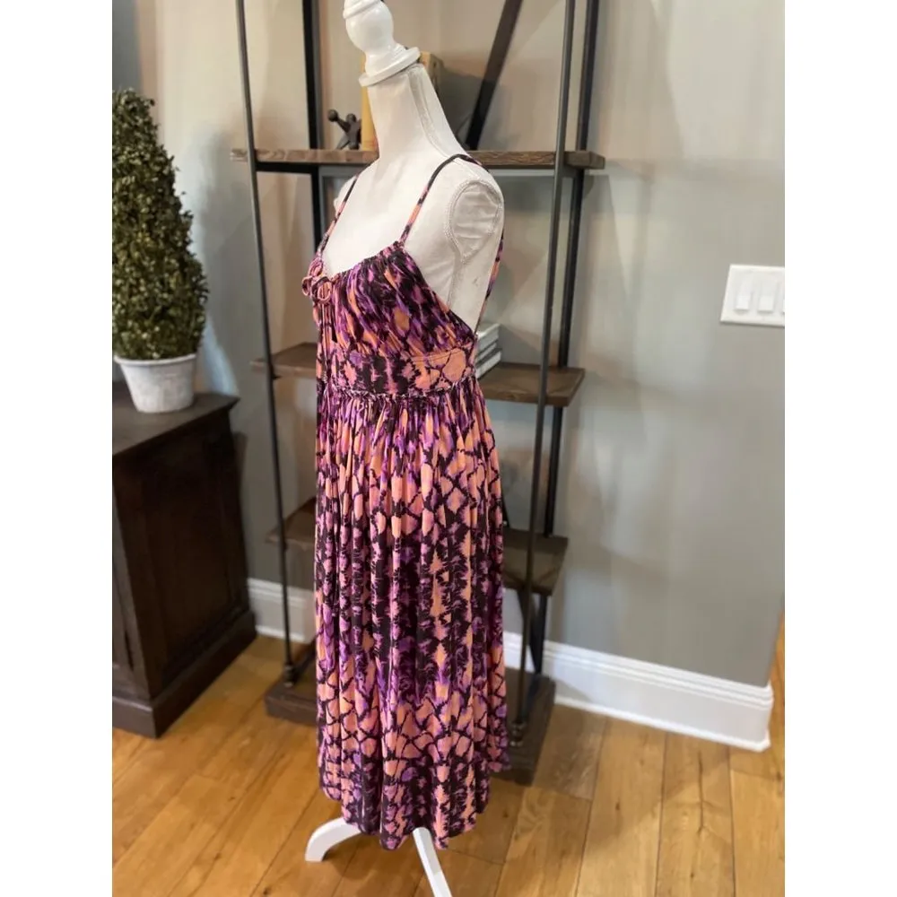 Ulla Johnson Freya Open Back Dress Bohemian Sundress Wisteria Womens 2 - Image 10