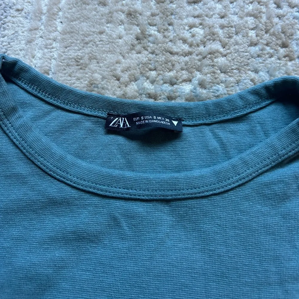 Blue  Basic Baby Tee - Image 2