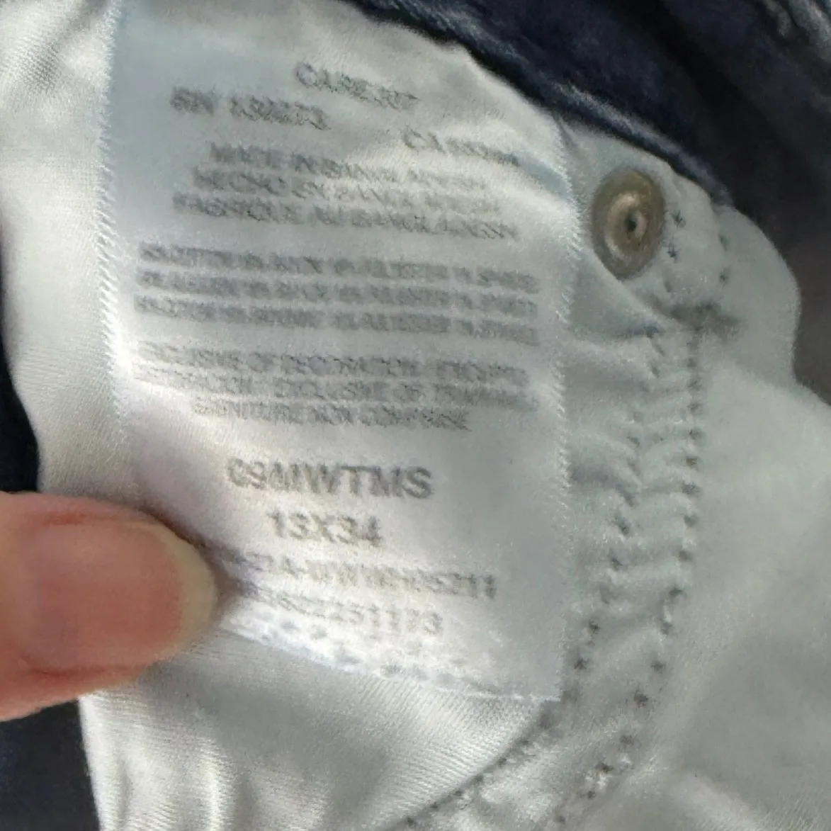 Wrangler Womens Straight Leg Jeans Medium Wash Size 13 Tall Western Stretch - Image 9