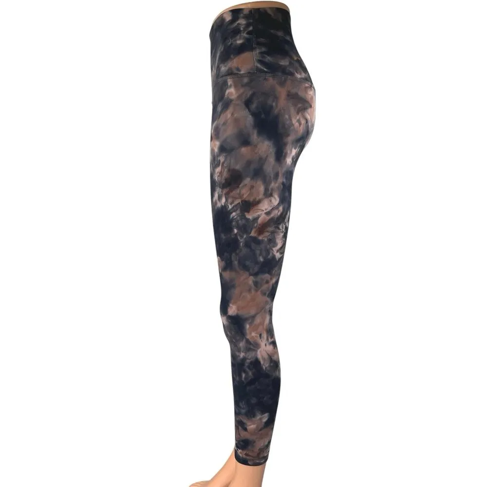 Lululemon Align Black Tie Dye Skinny Mid Rise Workout Yoga Gym Leggings Pants 2 - Image 2