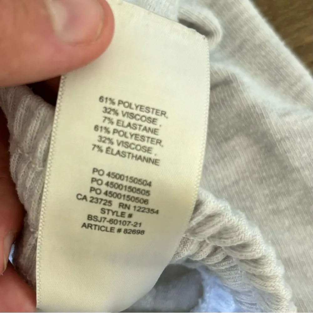 wilfred free aritzia gray washed drawstring lounge shorts - Image 6