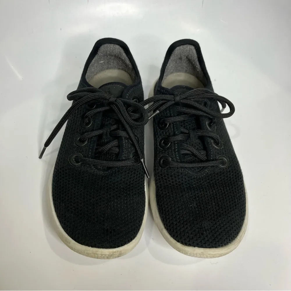 Allbirds Tree Runners wool sneakers in black size‎ 7 - Image 3