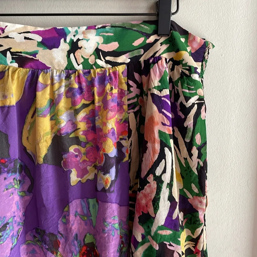 Maeve Carrizo Silk Mini Skirt - Image 5