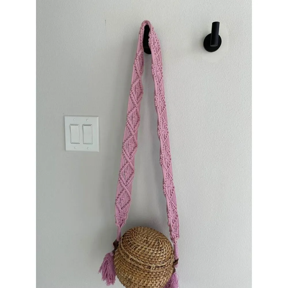 Cleobella Vicente Basket Bag Pink - Image 8