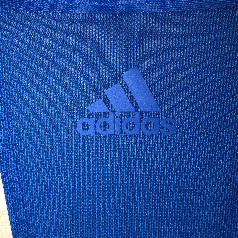 Adidas Sports Bra Athletic Top Blue - Image 5
