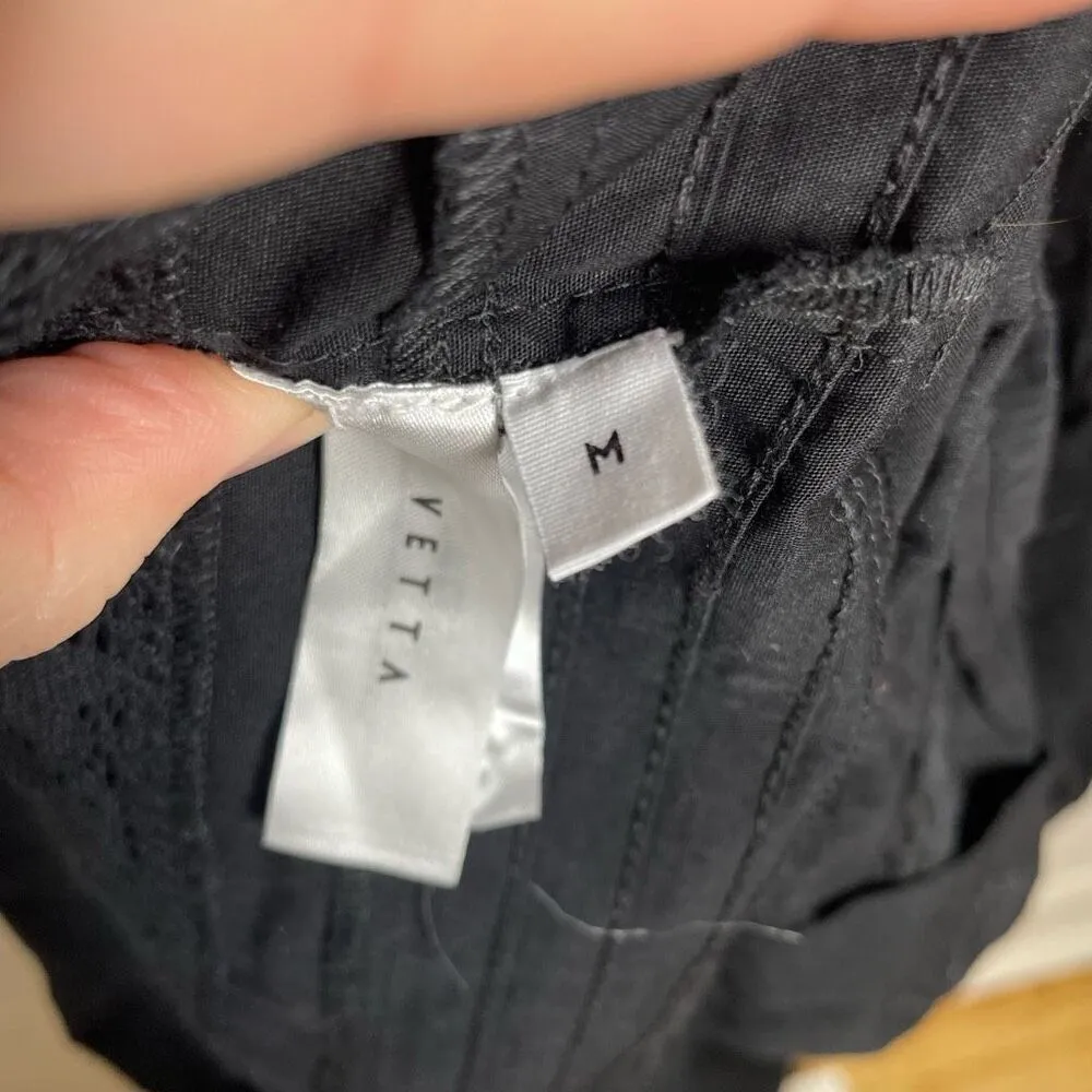 Vetta Capsule Black The Long‎ Sleeve Lace Dress Reversible V - Image 8