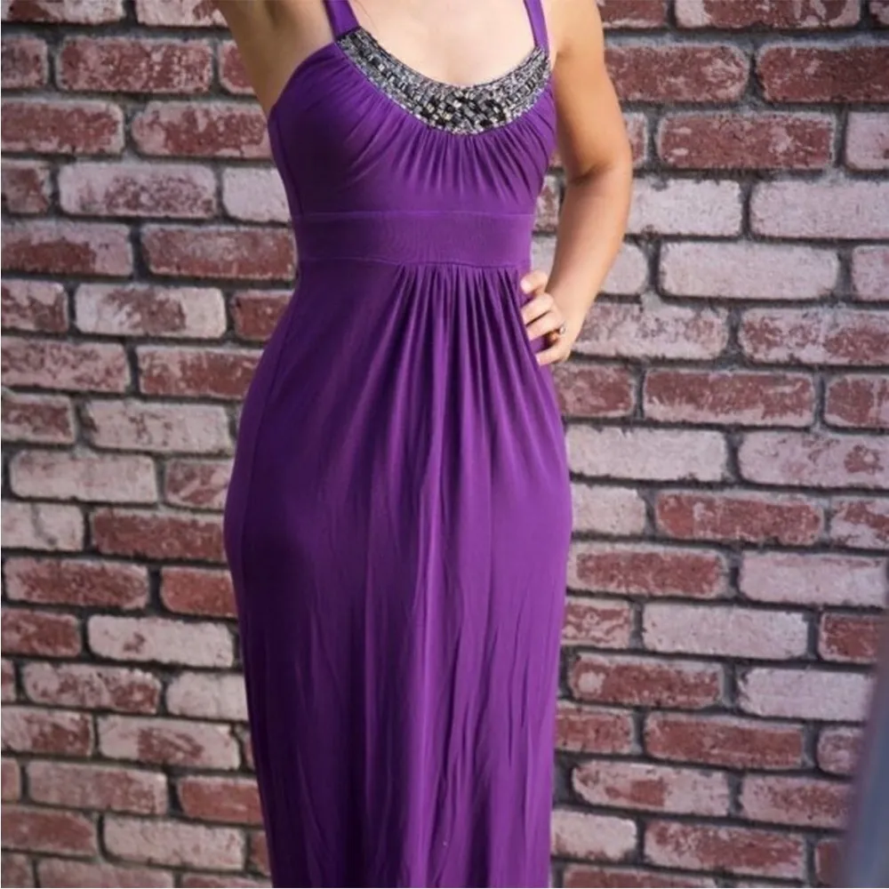 Tart Purple Maxi Dress - Image 3