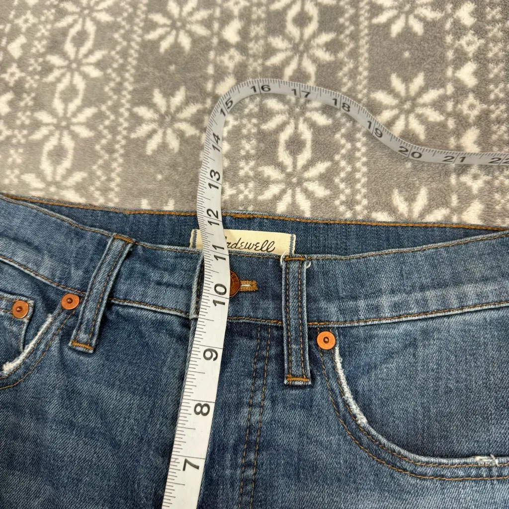 Madewell The Perfect Vintage Crop Jean High Rise in‎ Sandford Wash MD614 Size 26 - Image 10