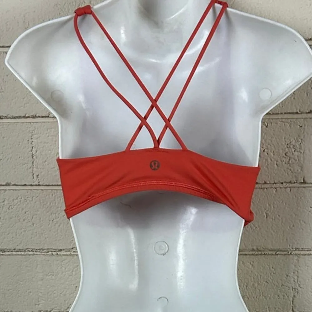 Lululemon Orange  Energy Bra size 6 - Image 9