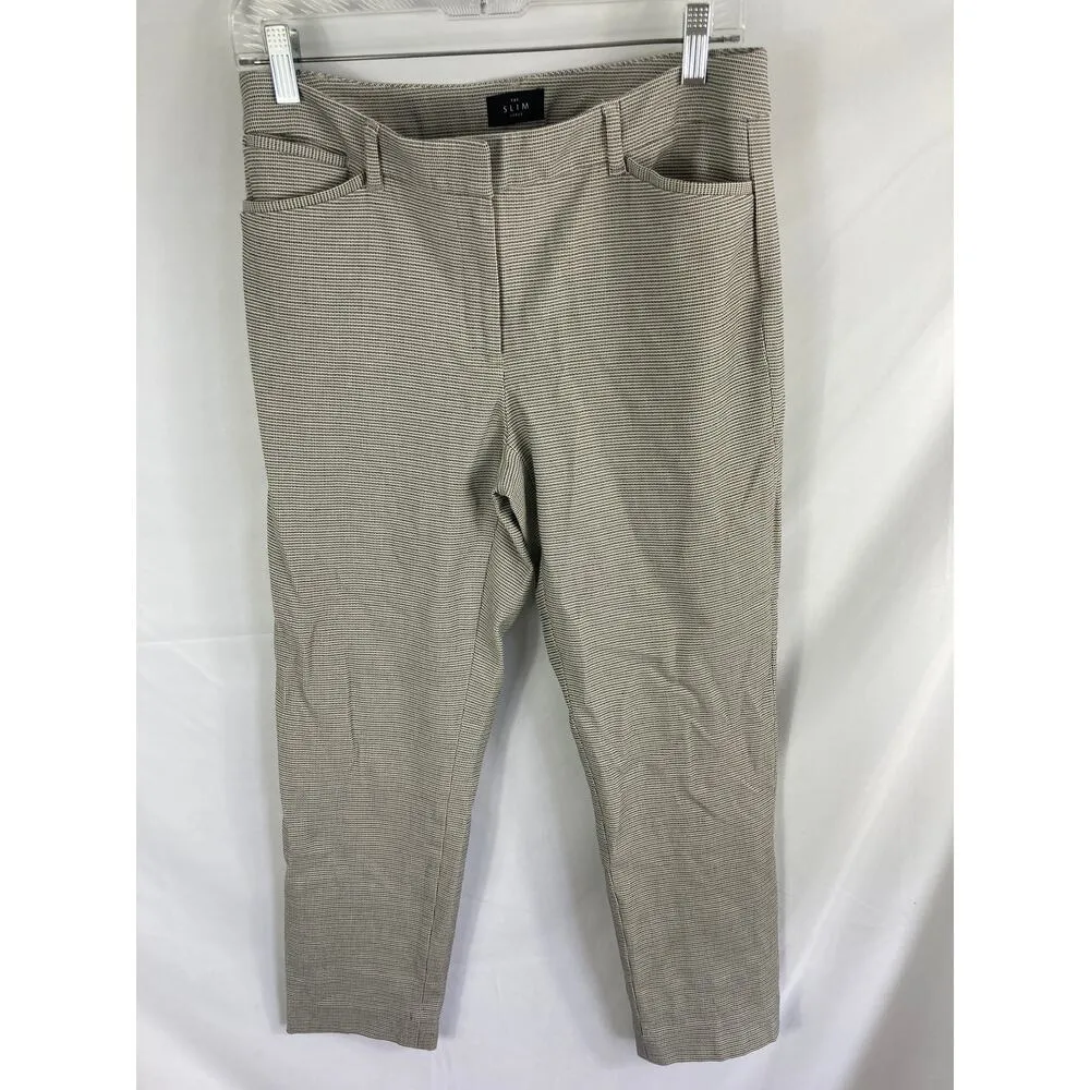 White House Black Market The Slim Ankle Dress Pants Plaid Size 6 - Image 3
