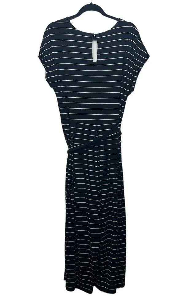 Old Navy Womens Jumpsuit XL Stretch Wide Leg Event Party Relaxed Feminine Dressy - Image 8