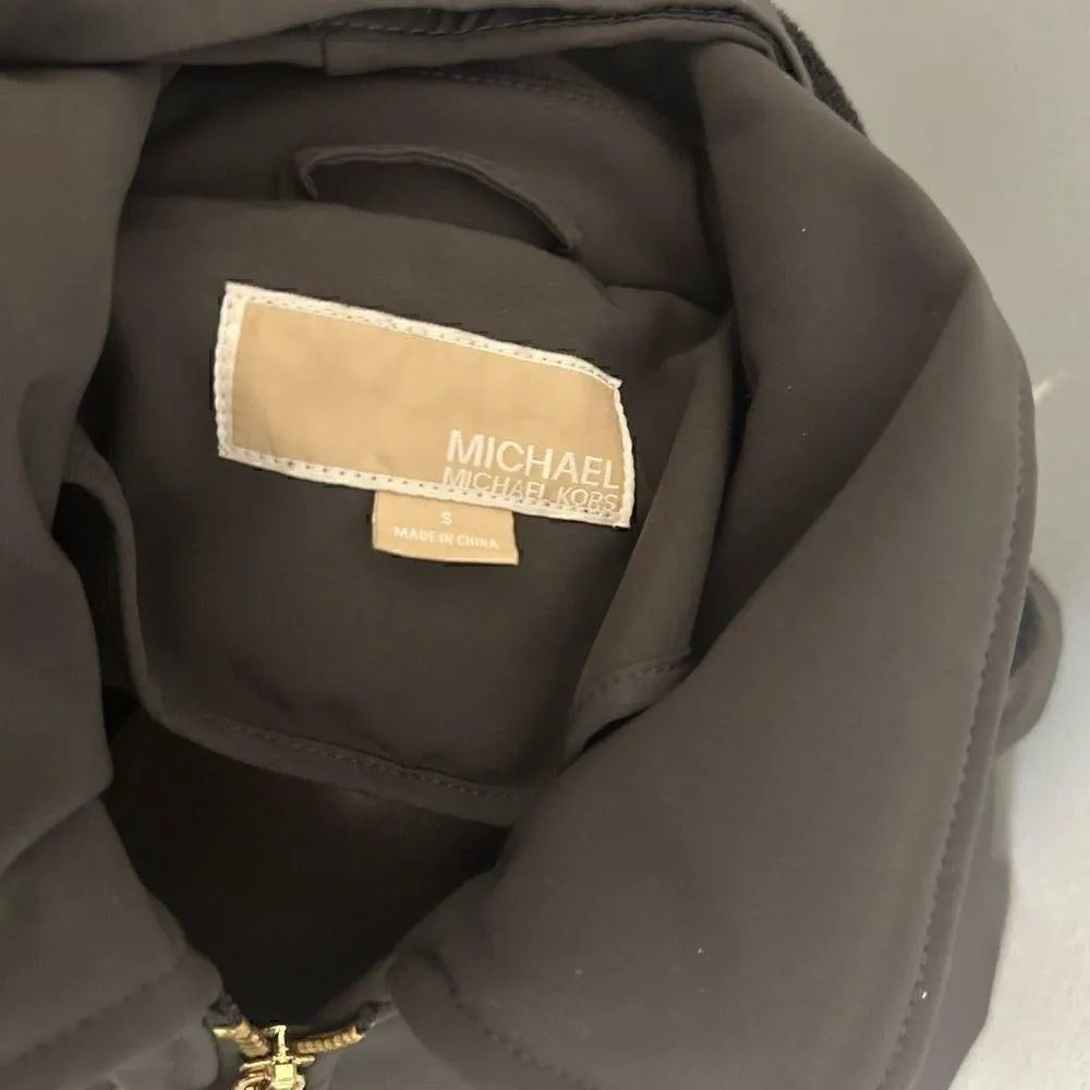 Michael Kors Women’s Small Gray Softshell Trench Lined - Image 5