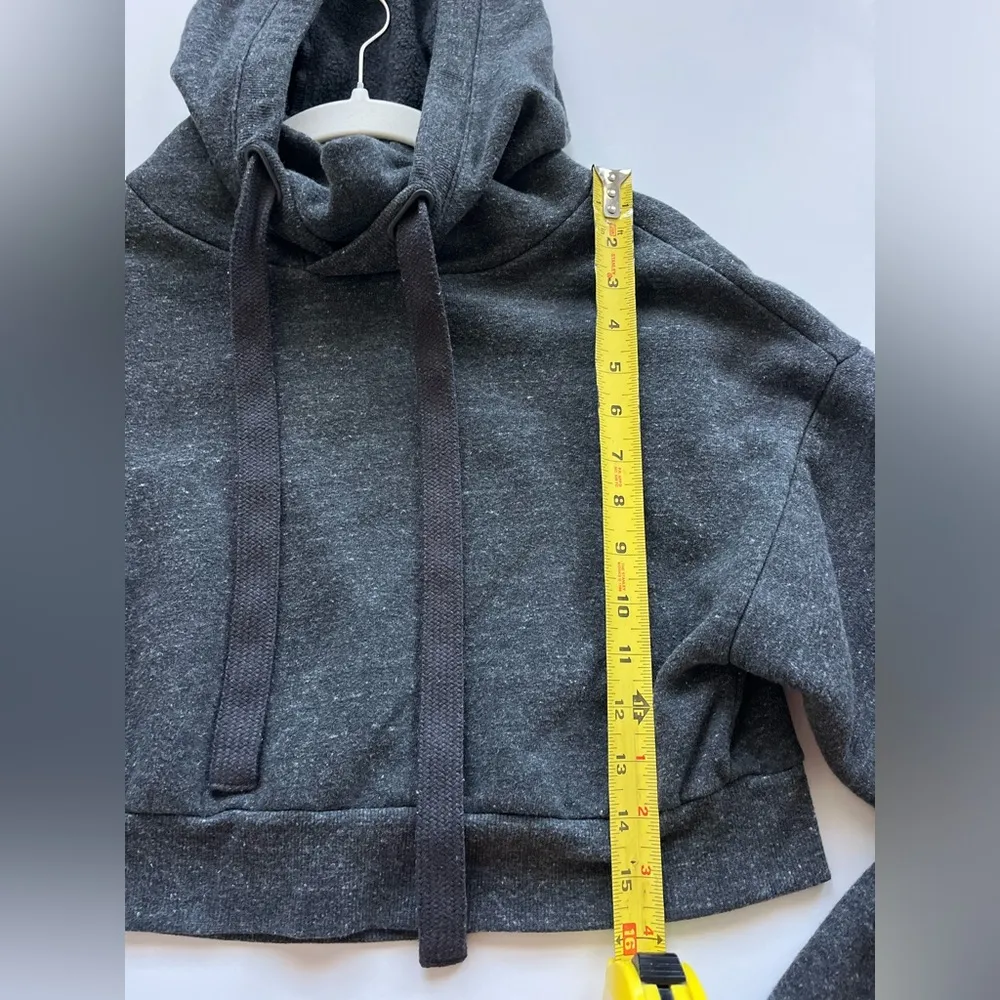ALO Yoga Eternal Hoodie Anthracite Heather -Size Small - Image 7