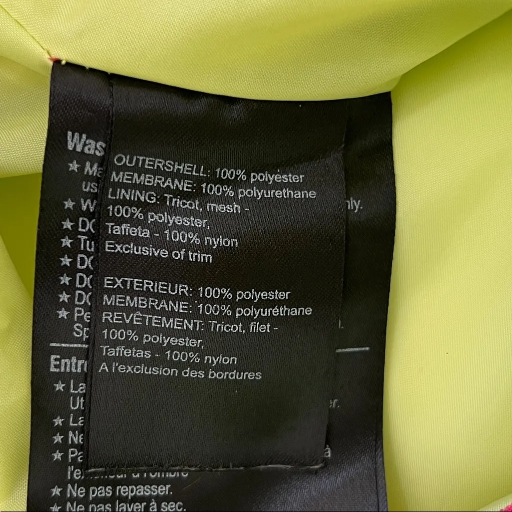 Burton Women's FLY PT Blue Snowboarding Pants Dryride Size Small Yellow - Image 10