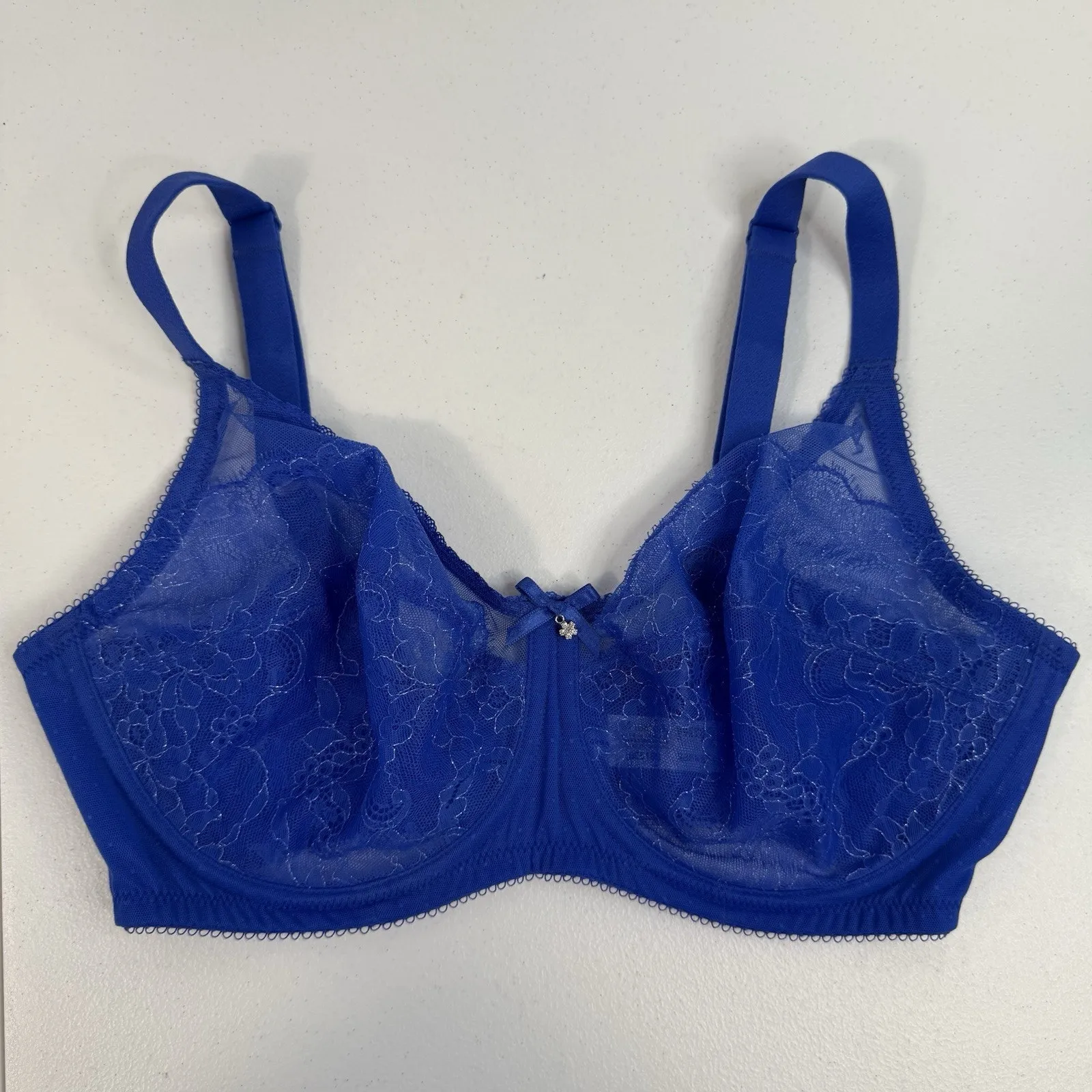 Wacoal 34DD Retro Chic Full Figure Full Coverage Underwire Bra 855186 Women's - Image 3