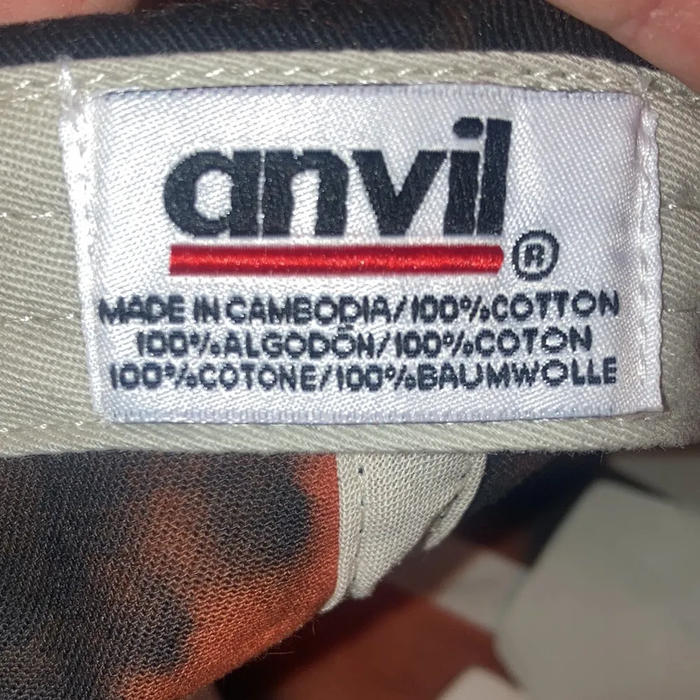 Black and Orange Bleach Dyed Bee Adustable Baseball Hat New - Image 6