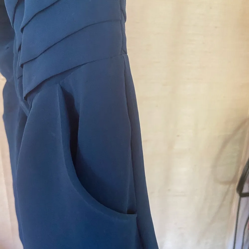 Turquoise minidress with pockets - Image 6