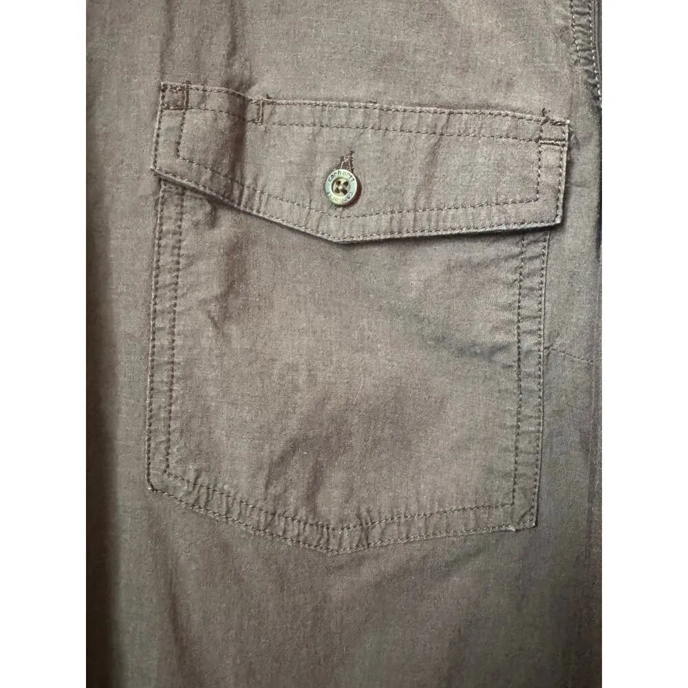 Carhartt Women's Rugged Flex Bozeman Shirt in brown size XXL 20 - Image 11